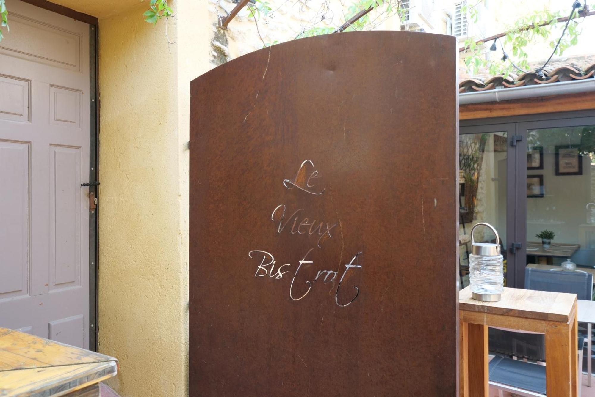 Chambres Du Vieux Bistrot Cabrières-dʼAvignon Buitenkant foto